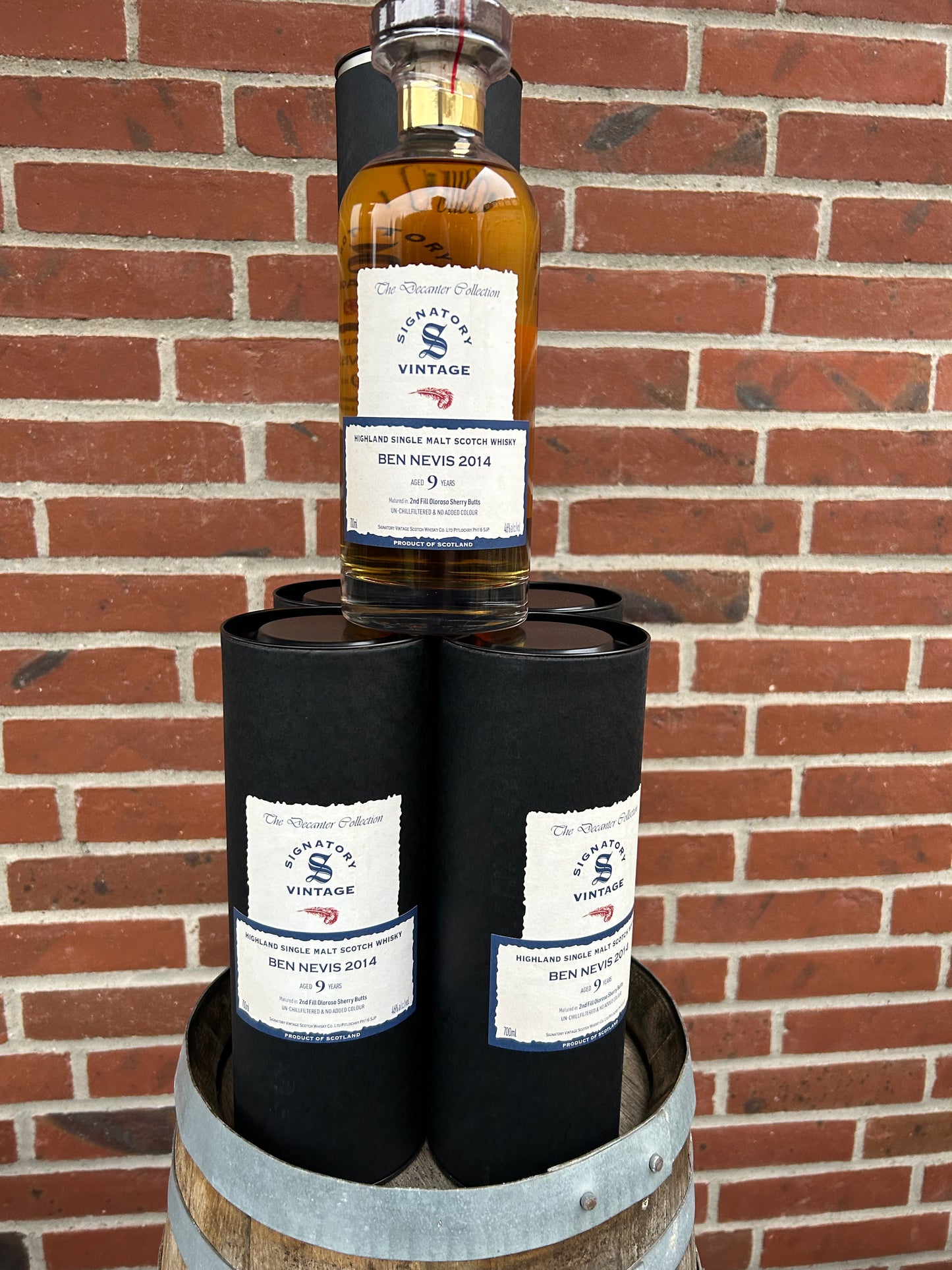 Ben Nevis 2014 9 år 46%, Ibisco Decanter Signatory