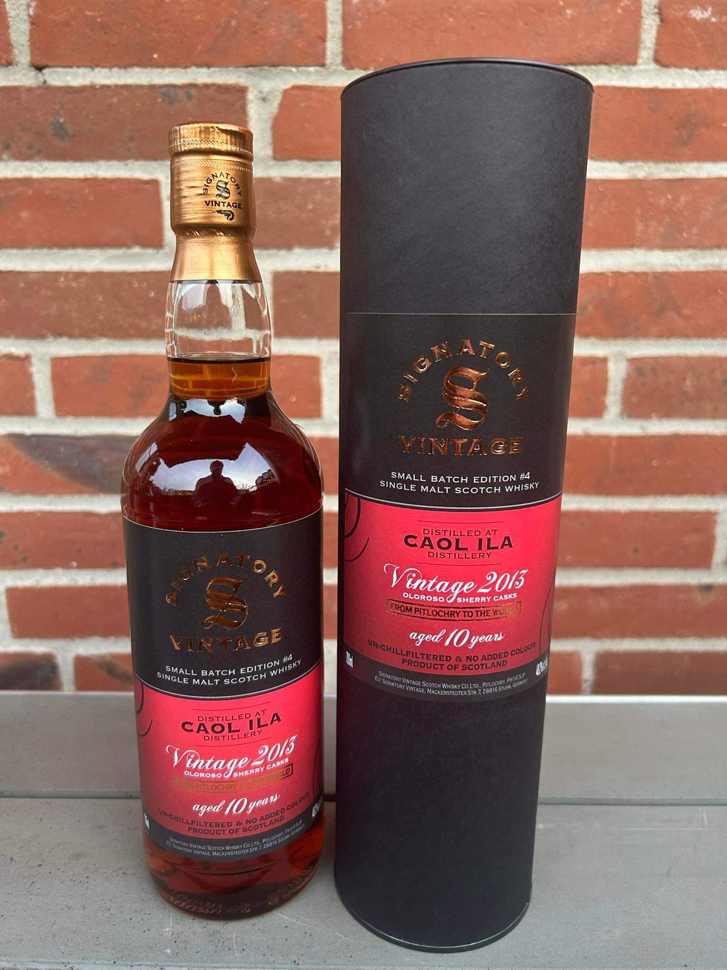Caol Ila 10 år 48,2%
Serie Small Batch #4
Oloroso Sherry Cask