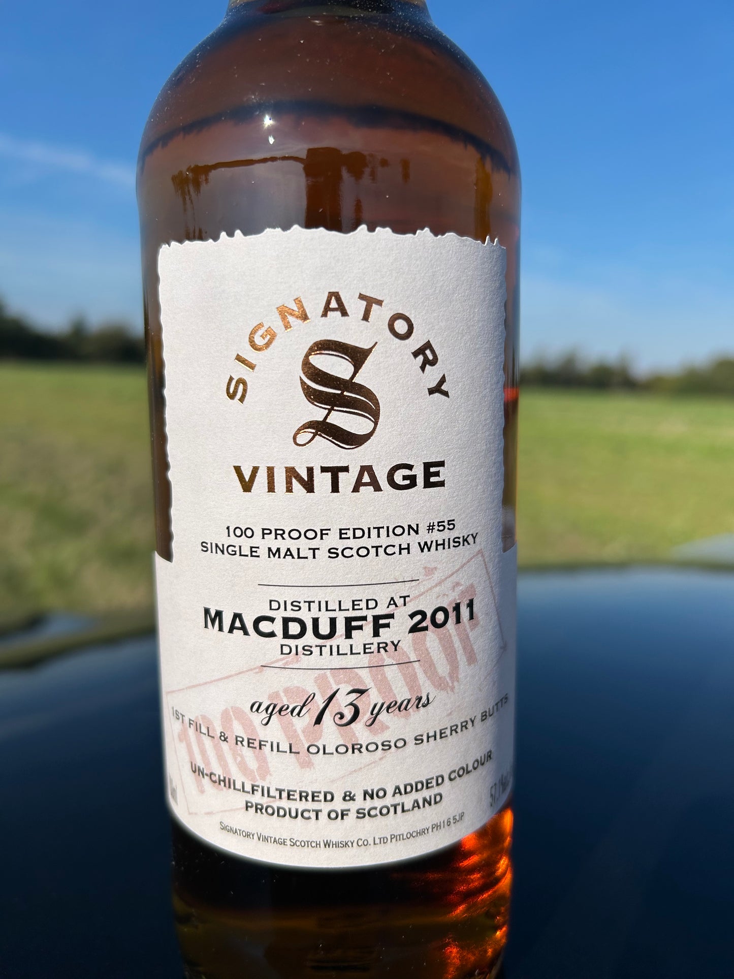 Macduff 13 år 2011 57,1% 100 Proff Signatory #55