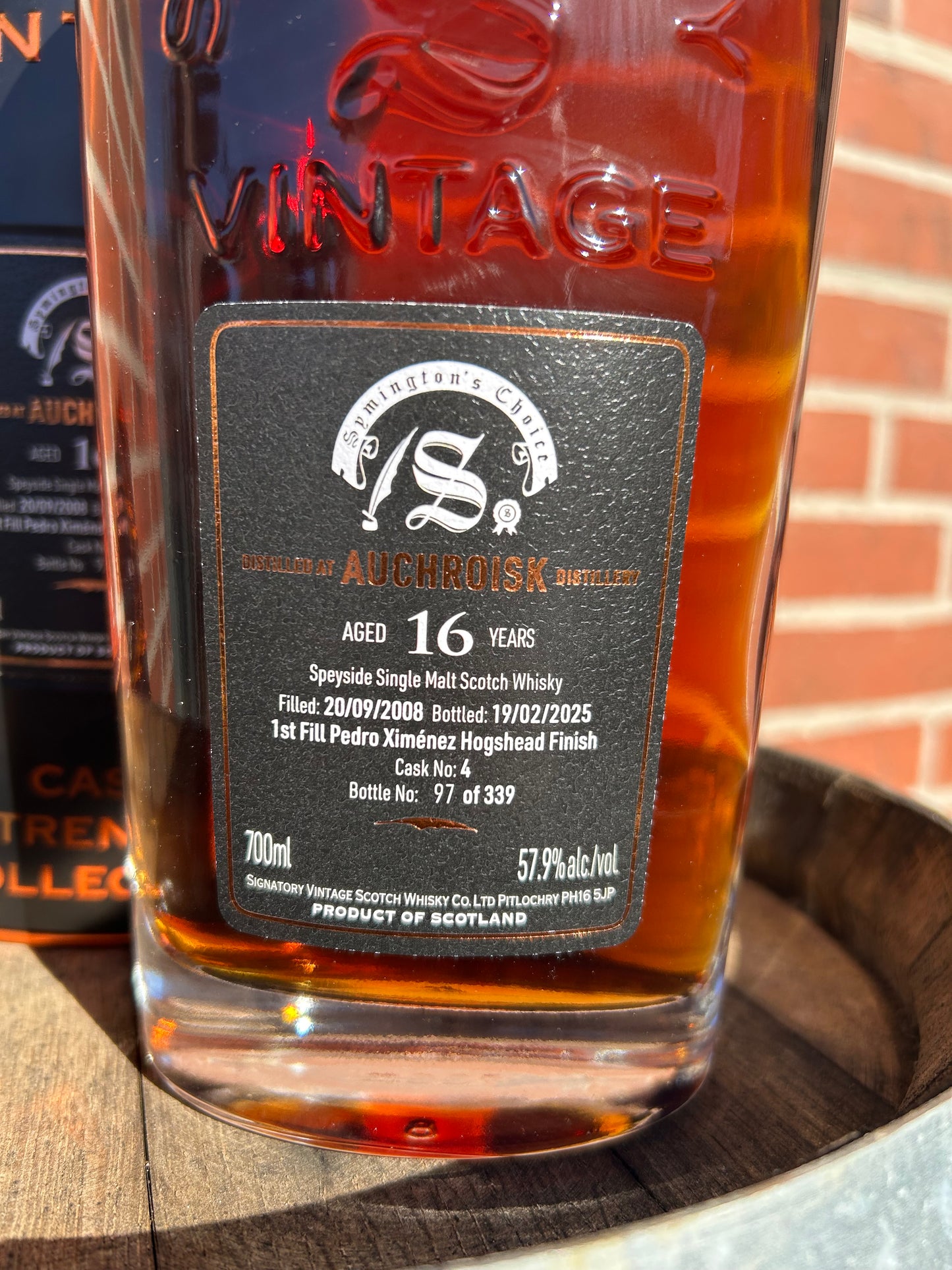 Auchroisk 2008 16 år 57,9% Signatory Symington`s Choice