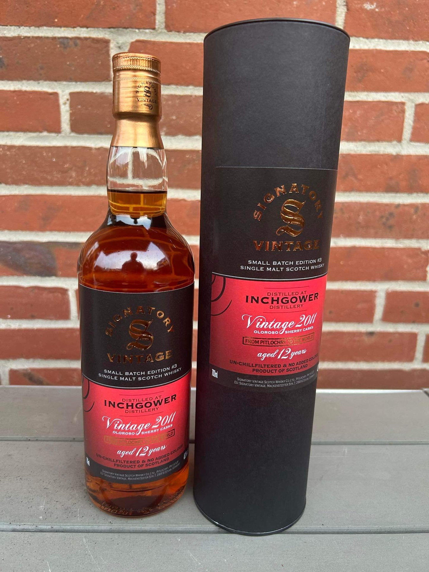 Caol Ila 10 år 48,2%
Serie Small Batch #4
Oloroso Sherry Cask