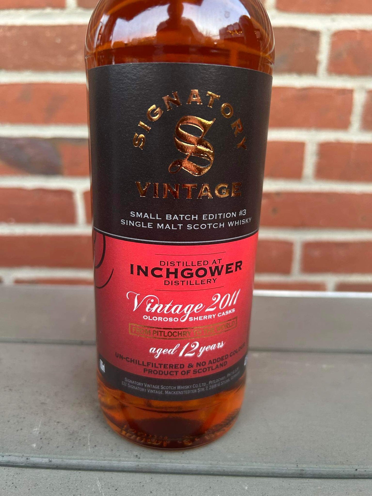 Caol Ila 10 år 48,2%
Serie Small Batch #4
Oloroso Sherry Cask
