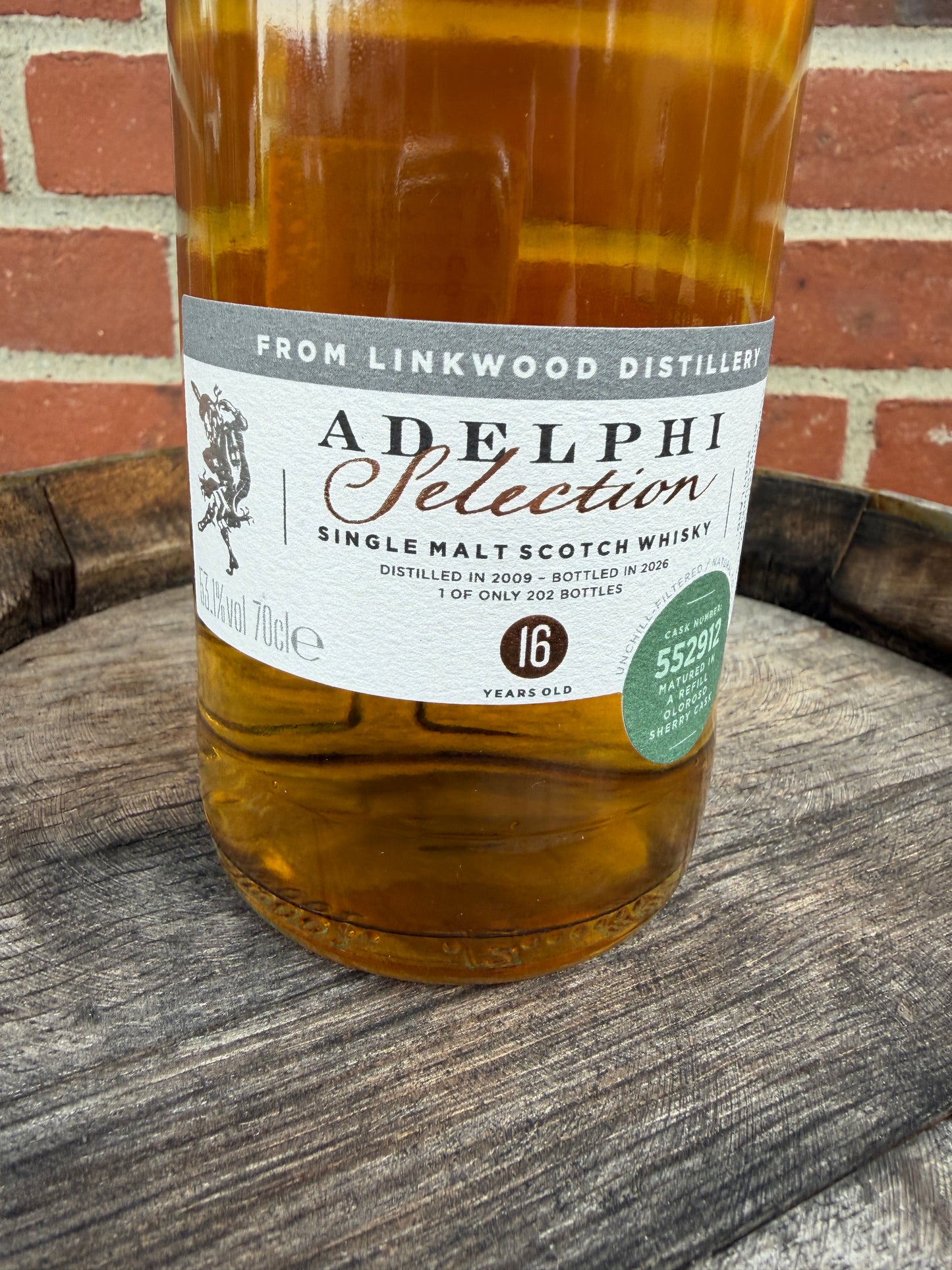 Linkwood 2009 16 år 53,1% Adelphi