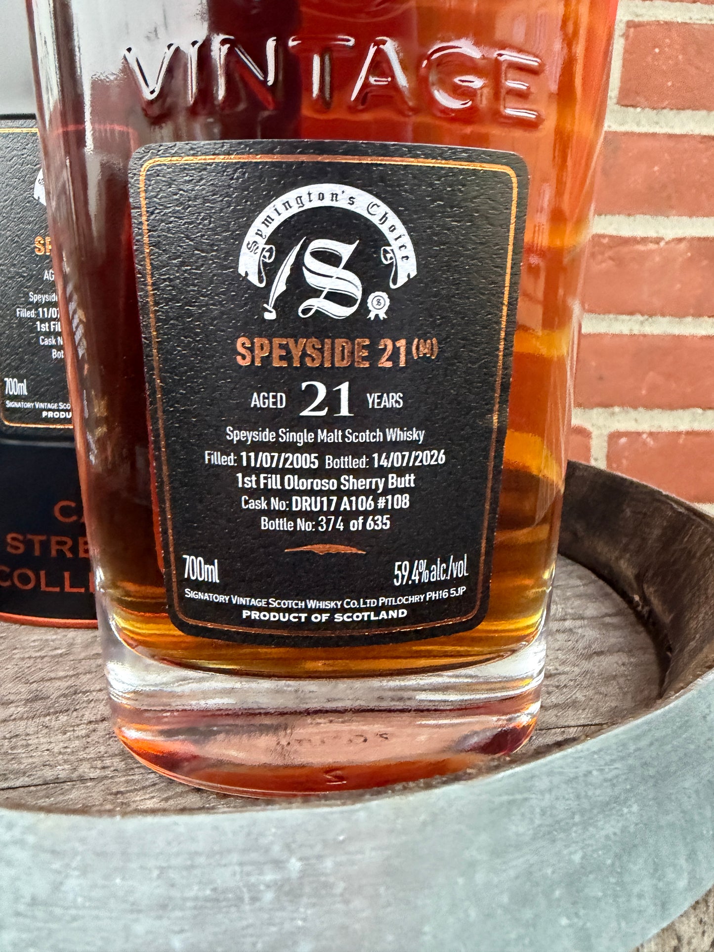 Speyside 2005 21 år Symington`s Choice Signatory