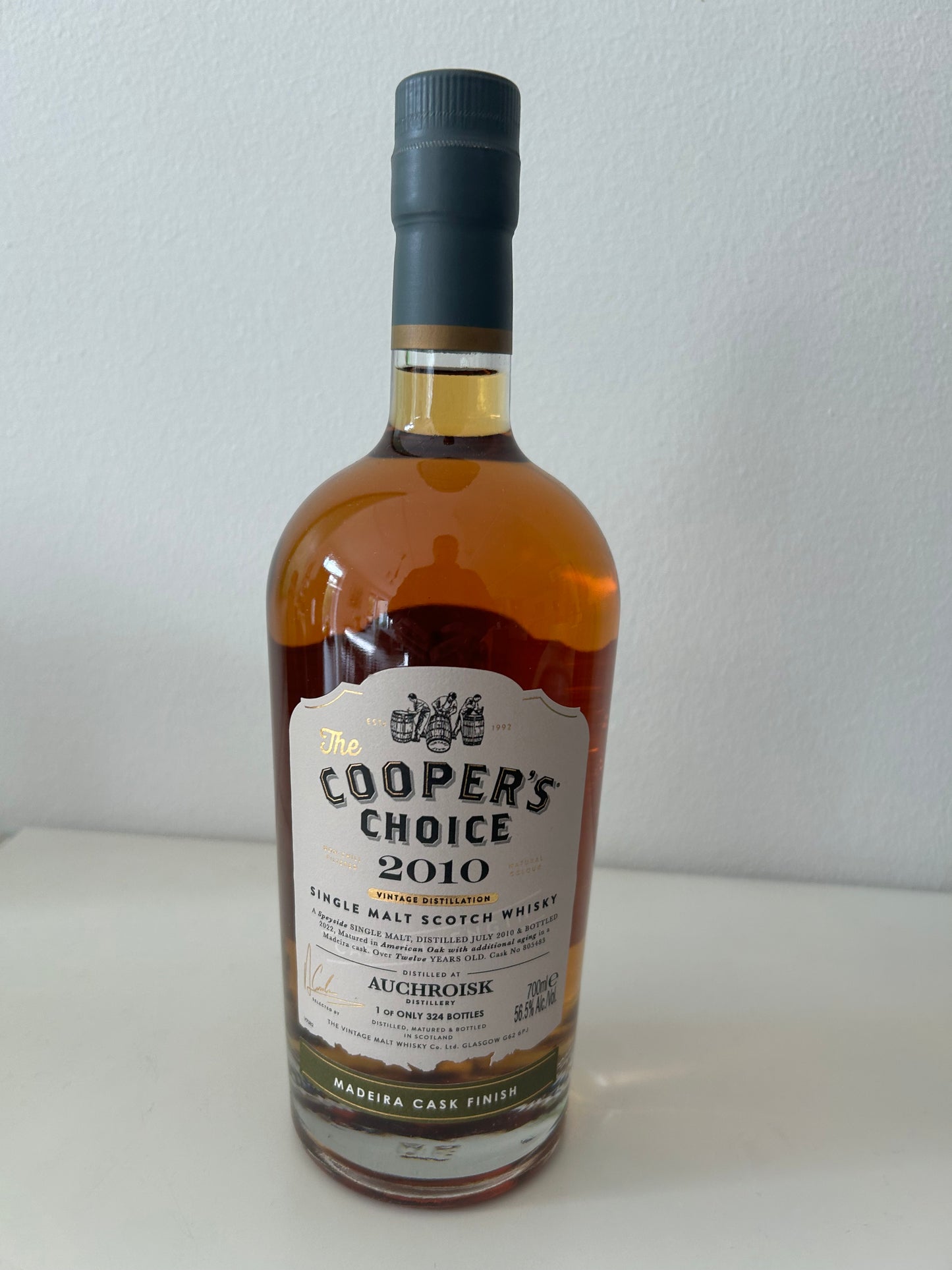 Auchroisk 2010 12 år Copper’s Choice