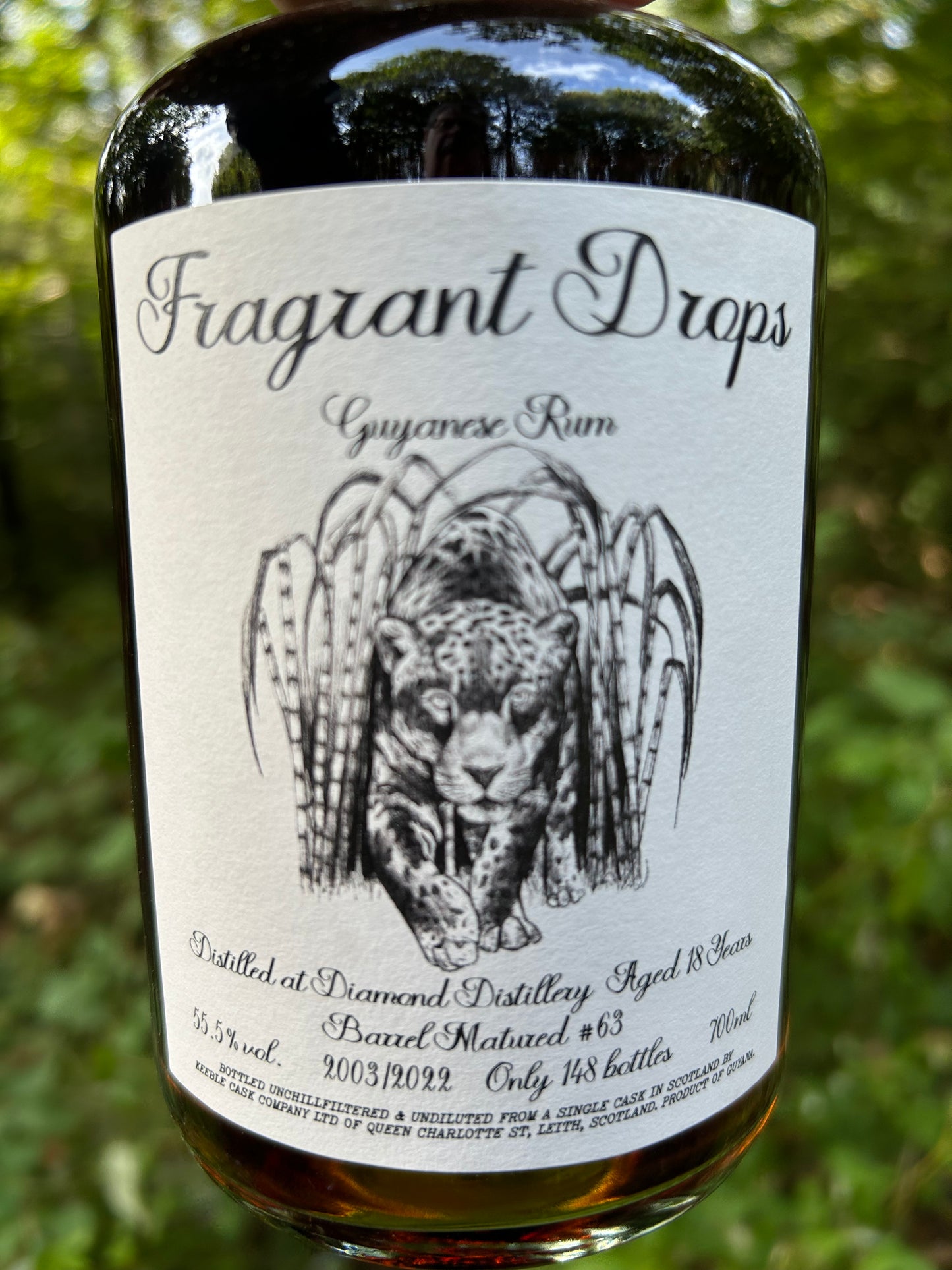 Diamond Rum 18 år 55,5% Fragrant Drops