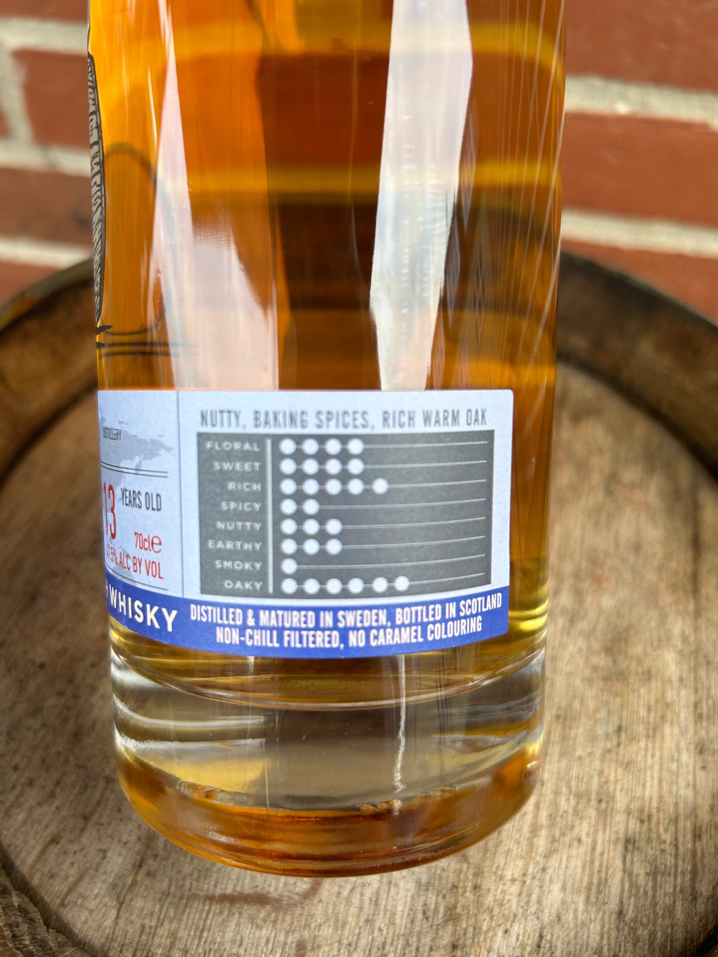 Mackmyra 2007 13 år 47,5% Single Cask Nation.
