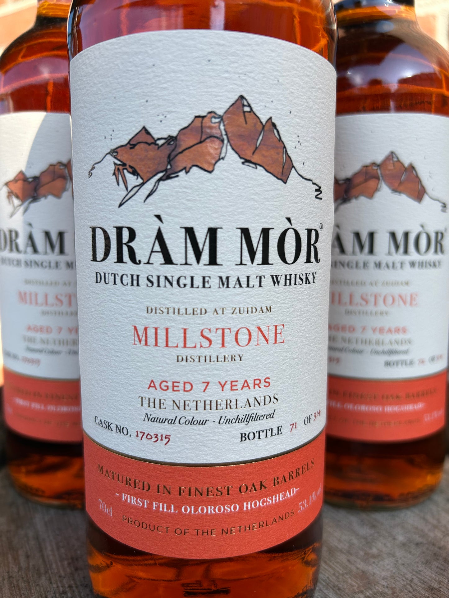 Millstone 2016 – Zuidam Distillery 7 år Dutch Single Malt Dràm Mòr