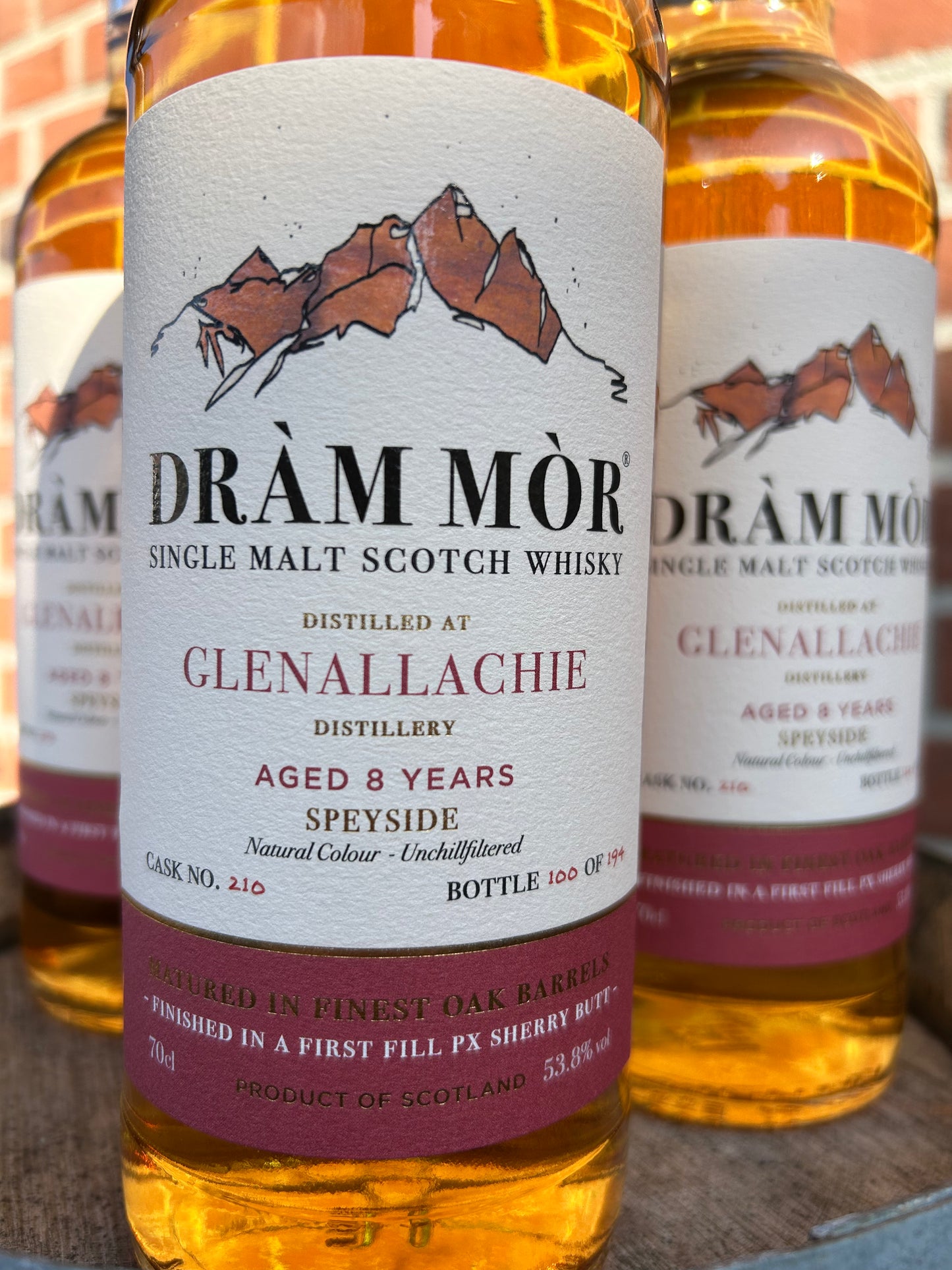Glenallachie 2016 8 år Single Malt 53,8% Dràm Mòr
