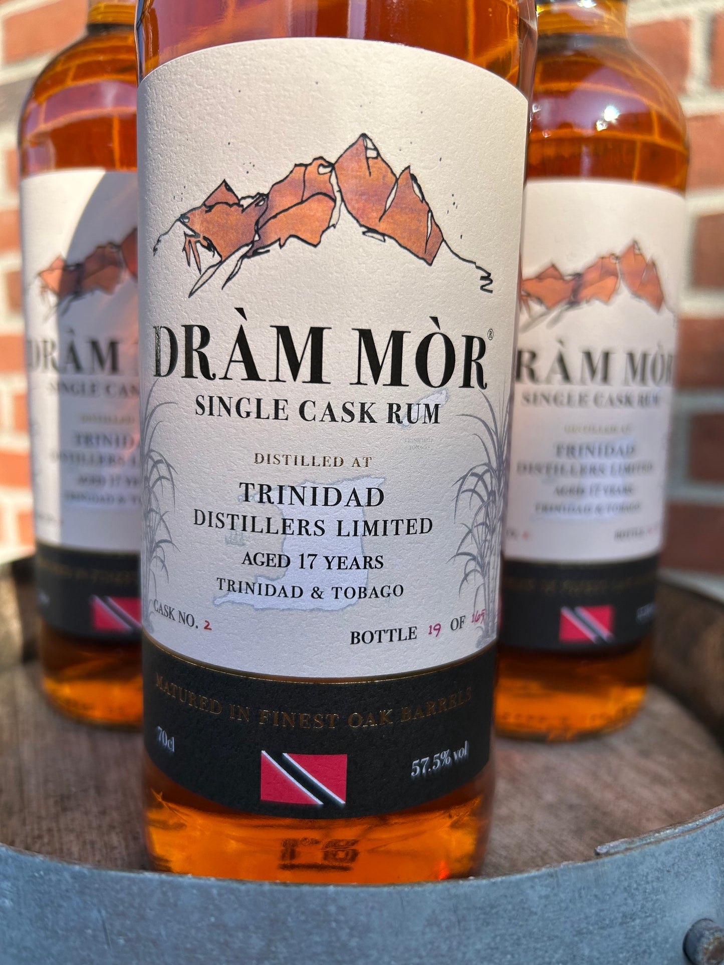 Trinidad Distillery 2007 17 år Single Cask Rum 57,1% Dràm Mòr