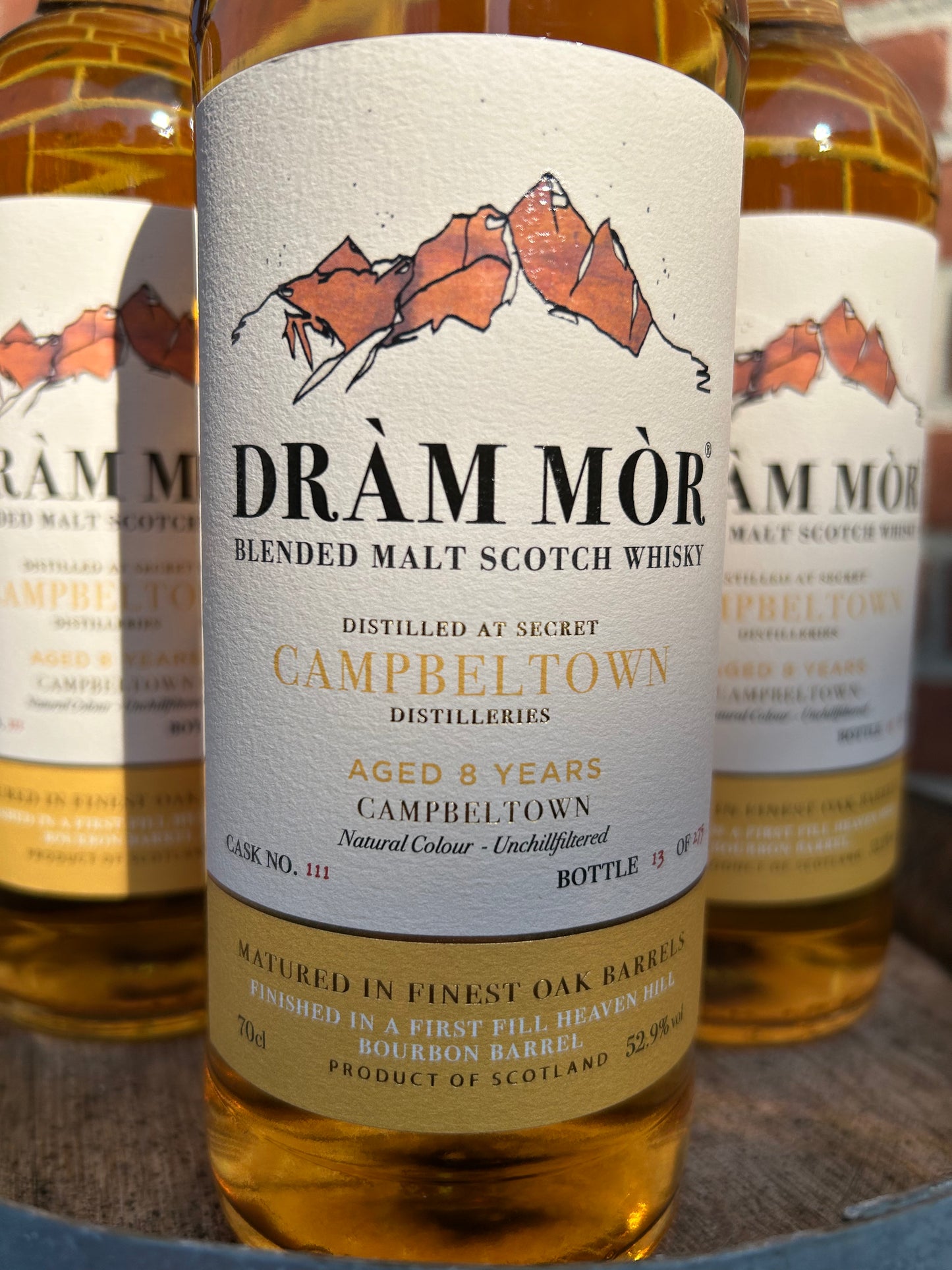 Campbletown 2016 8 år Blended Malt 52,9% Dràm Mòr