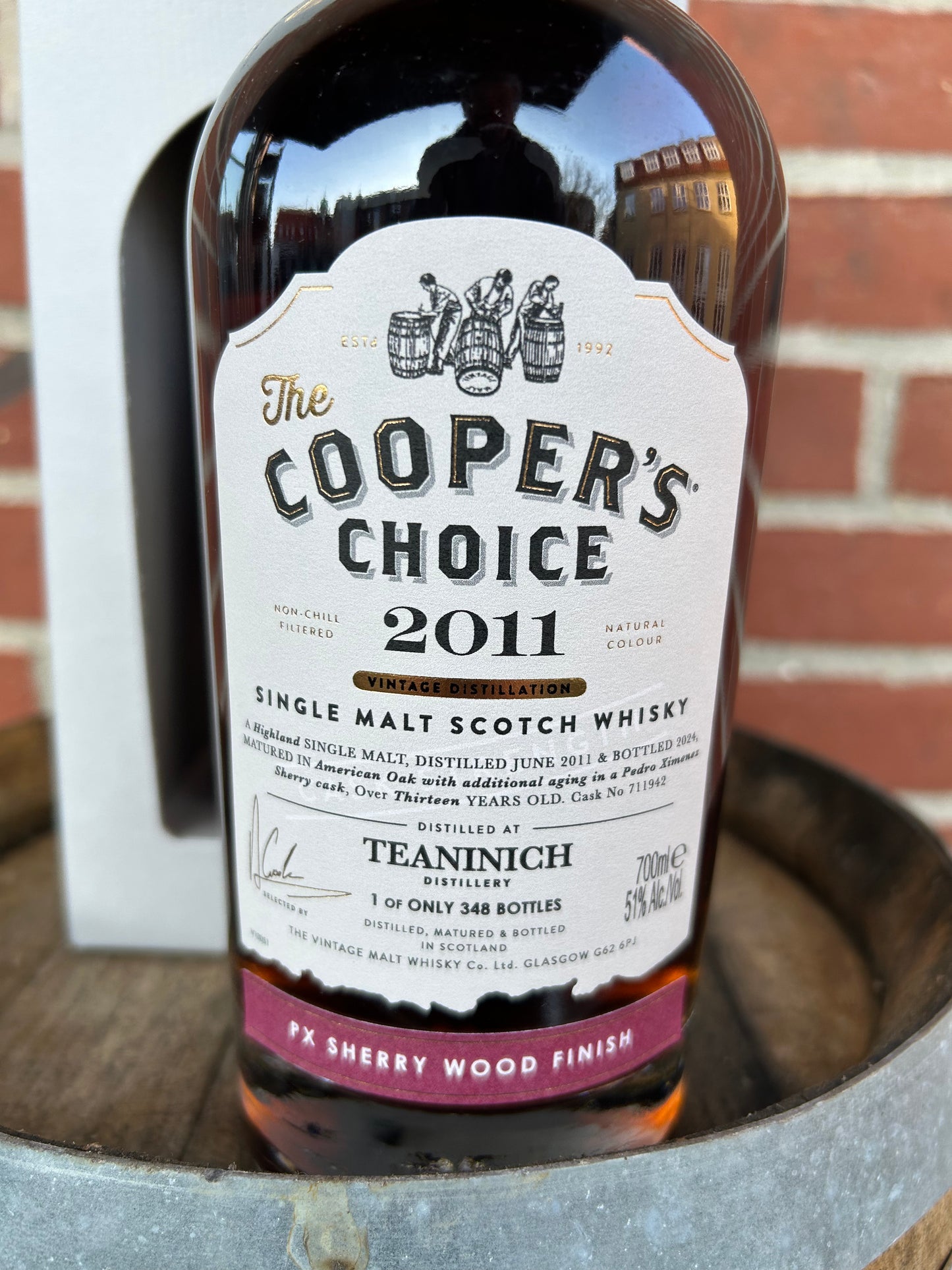 Teaninich 2011 13 år 51% PX Sherry Cask Finish Cooper's Choice