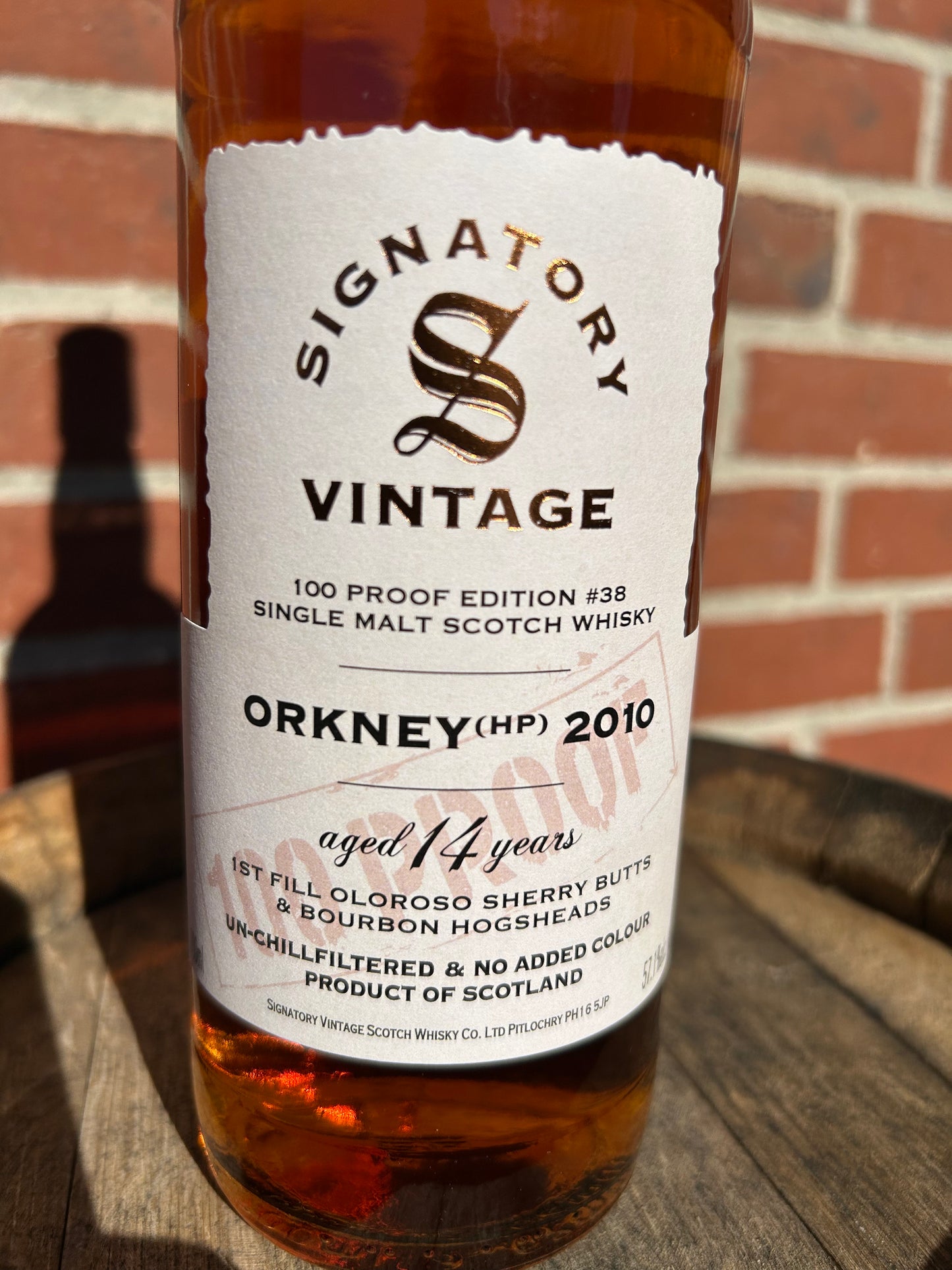 Orkney (HP) 2010 14 år 57,1% #38 100 Prof Signatory