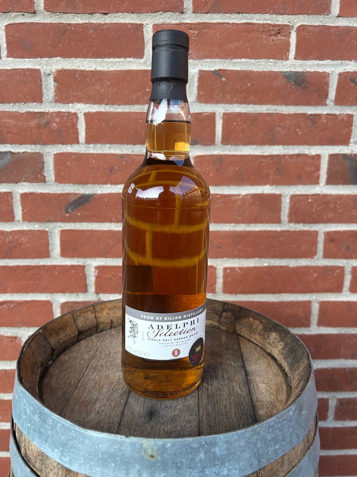 St Kilian 2017 6 år 58.0% Peated Madeira Adelphi