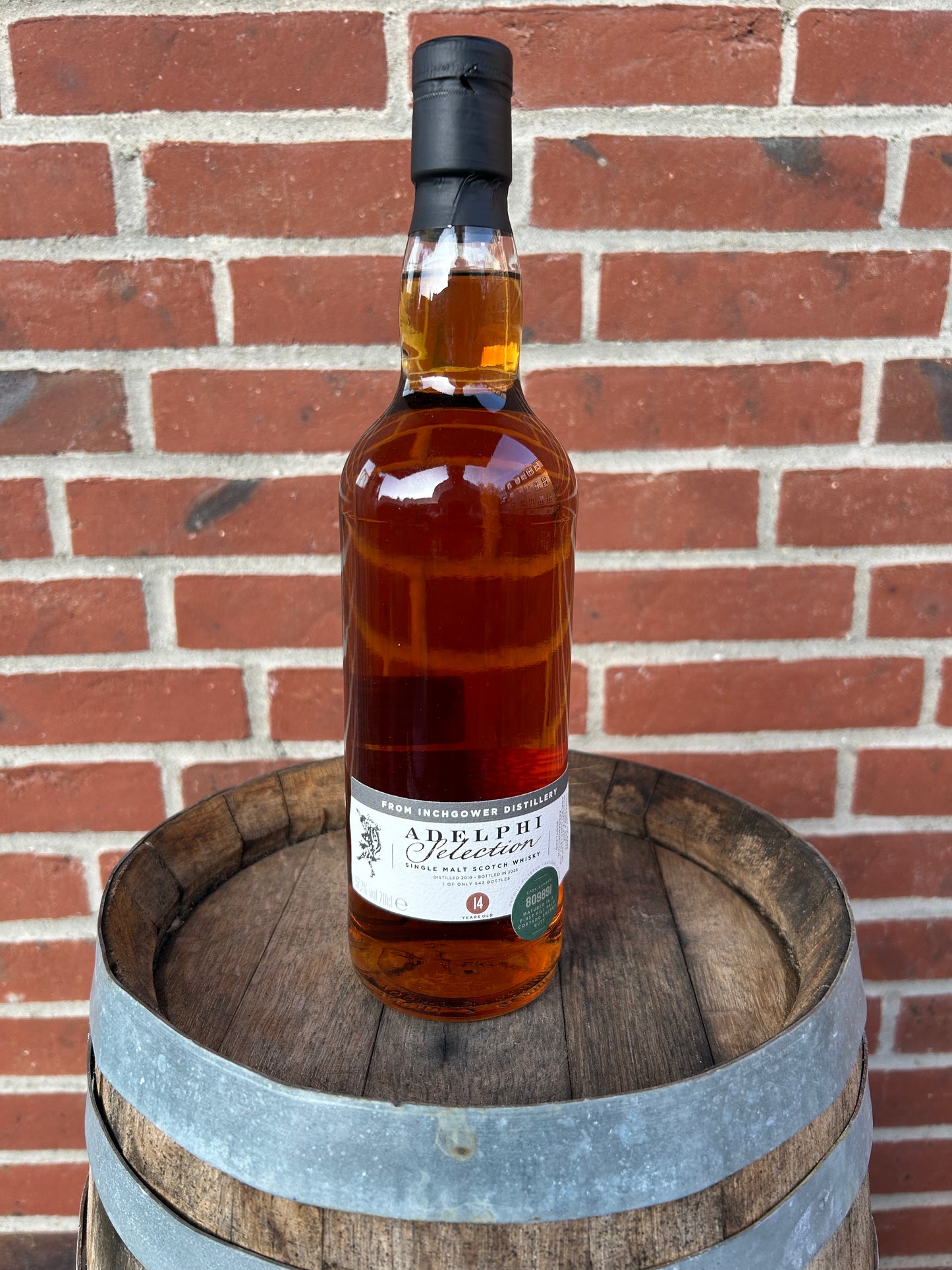 Inchgower 2010 14 år 57,7% Palo Cortado Adelphi
