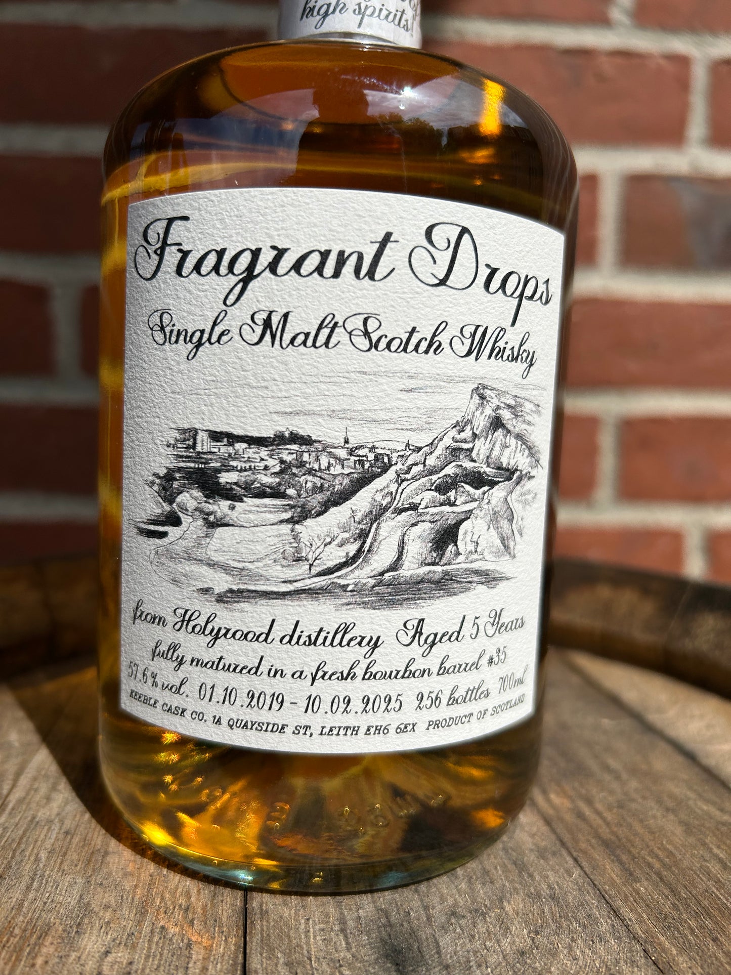 Holyrood Distellery 2019 5 år 57,6% Fragrant Drops