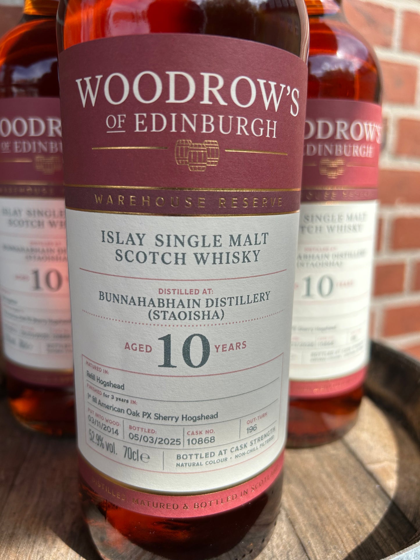 Bunnahabhain (Staoisha) 2014 10 år 52,9% Woodrow´s