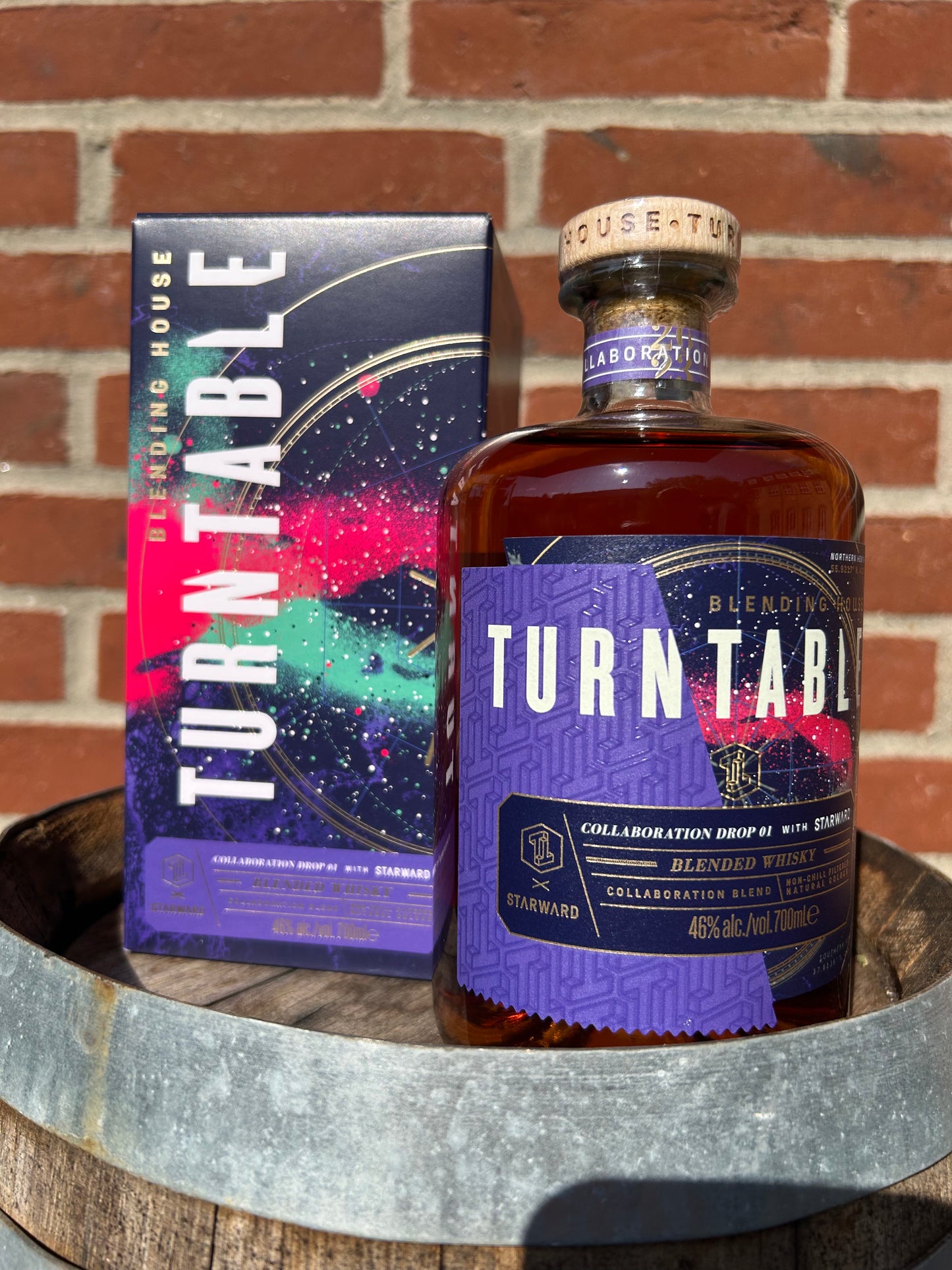 Collaboration Drop 01 with Starward blend Scotch whisky 46% Turntable Spirits