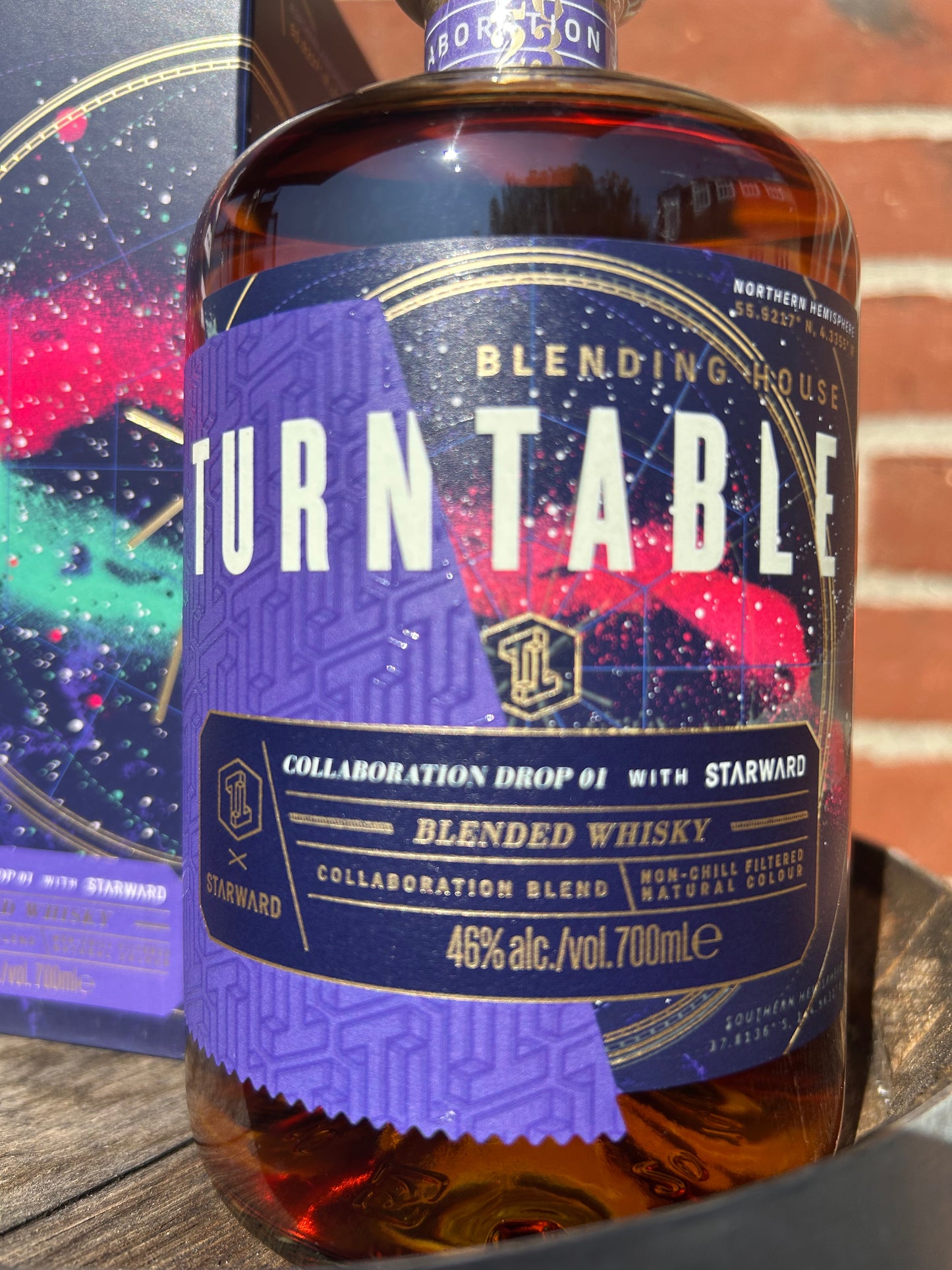 Collaboration Drop 01 with Starward blend Scotch whisky 46% Turntable Spirits