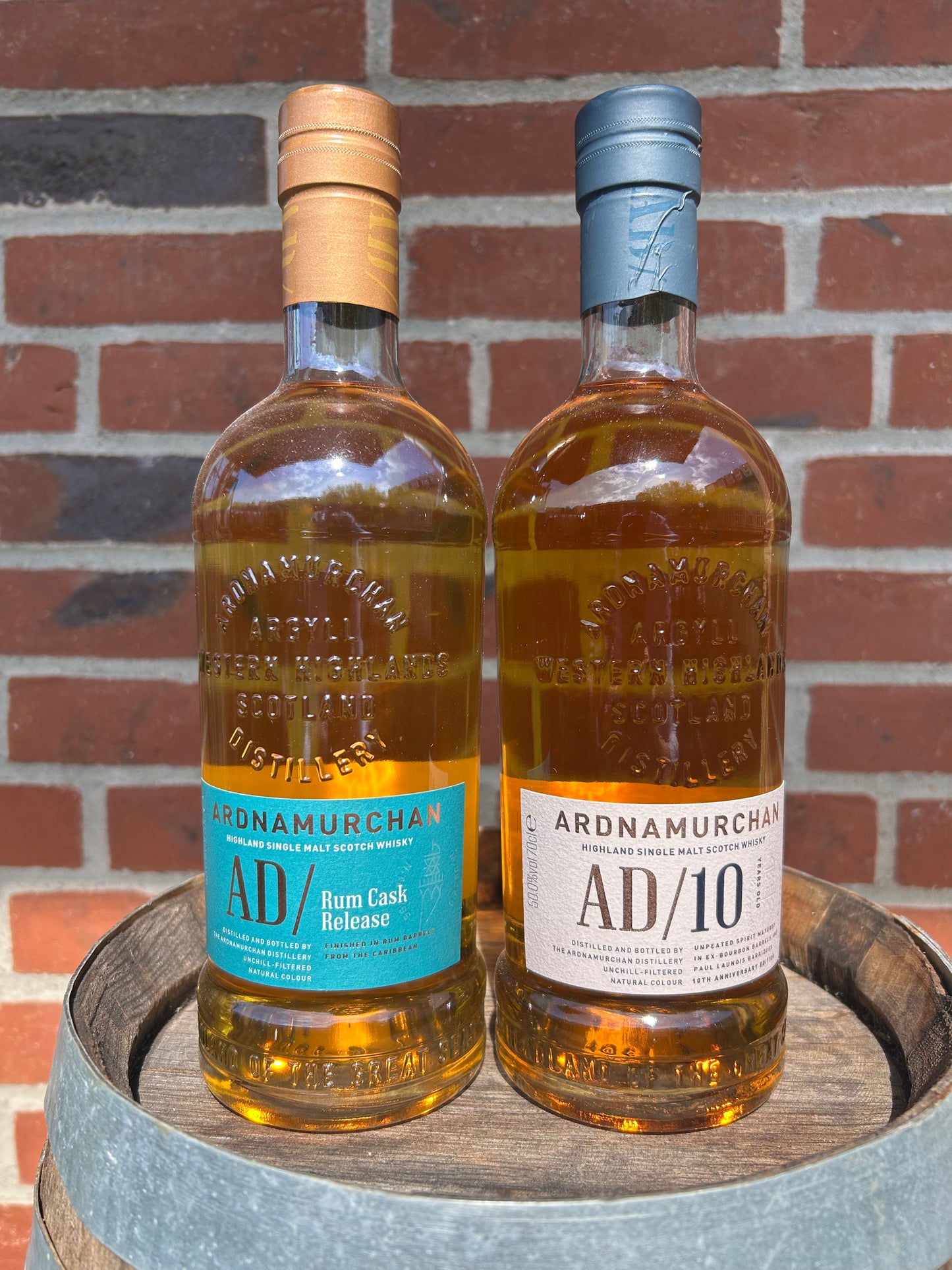 🥃 Sommersæt Ardnamurchan AD 10 år & Ardnamurchan Rum Cask Release – 55%