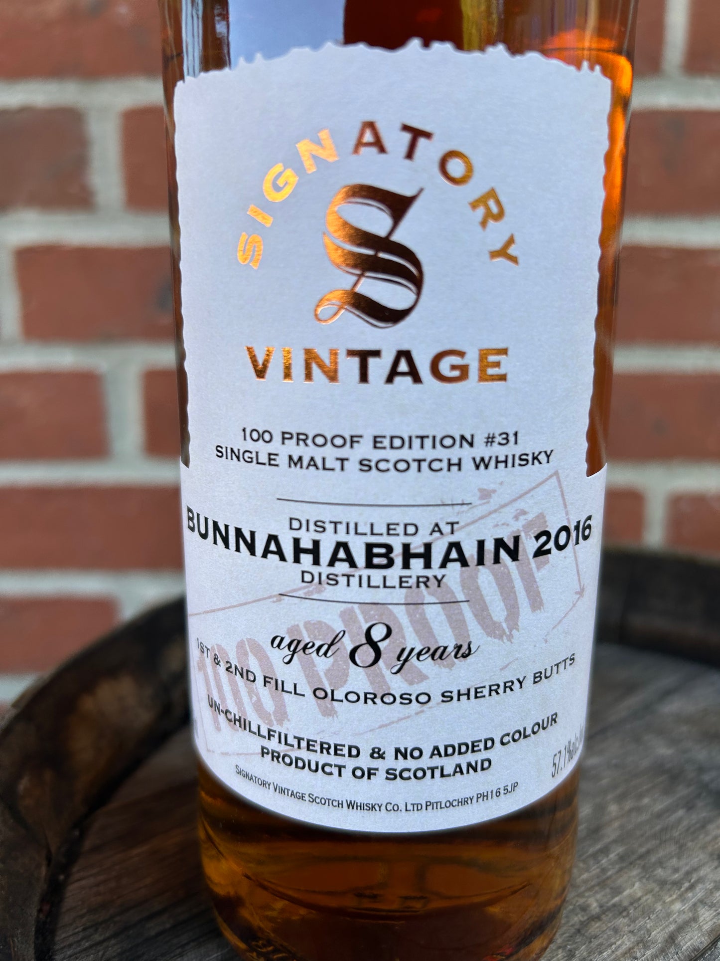 🥃Sæt Islay whisky –Bunnahabhain 2016 & Caol Ila 2014 Signatory Vintage 100 Proof Edition 🥃
