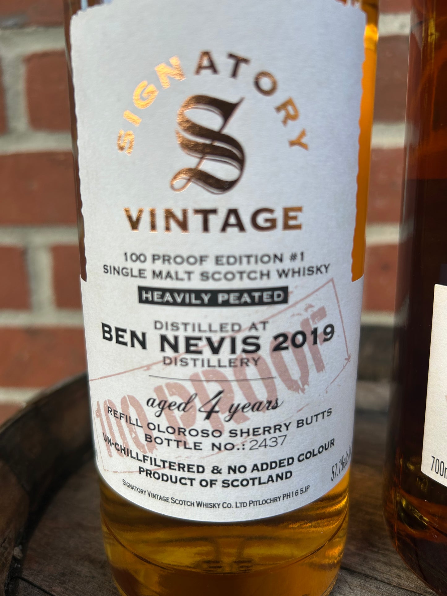 🥃 Signatory-sæt – 100 Proof Editions Ben Nevis 2019 – 4 år & Glendullan 2012 – 11 år