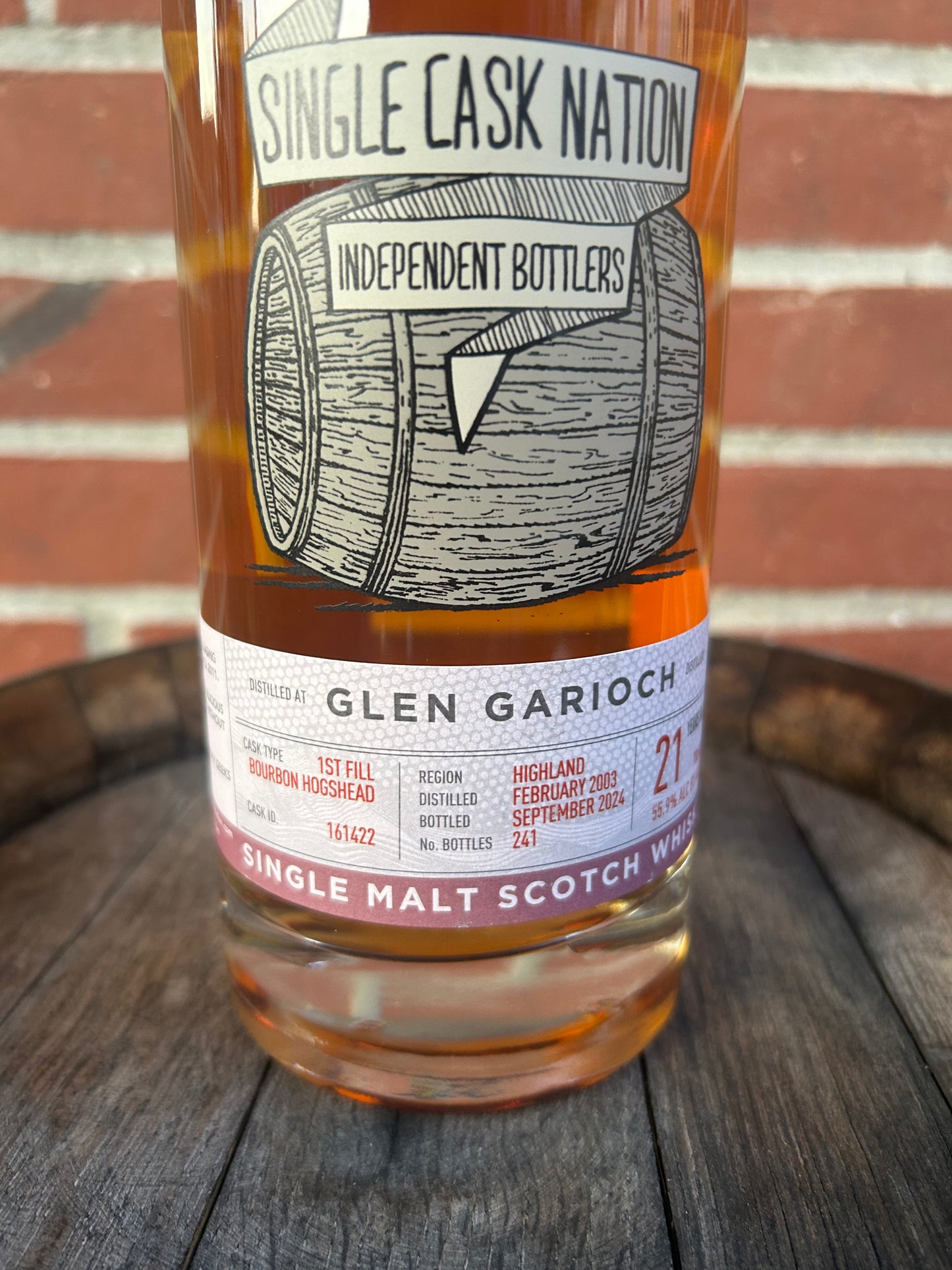Glen Garioch 21 år 55,9% Single Cask Nation