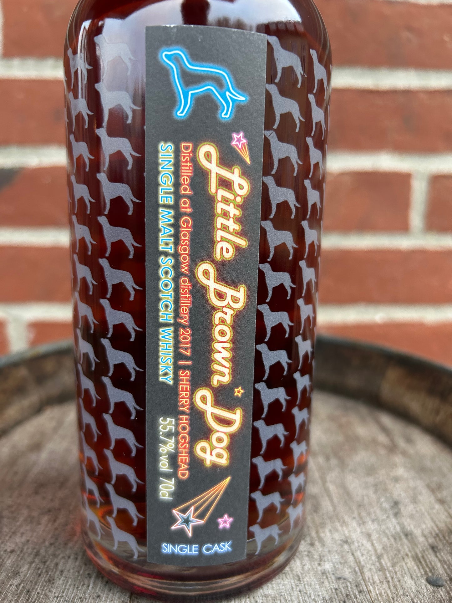 Glasgow 2017 7 år Oloroso Sherry 55,7% Little Brown Dog