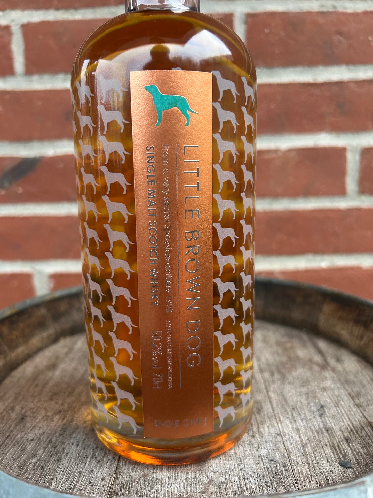 Very Secret Speyside 1998 26 år 50,2% Little Brown Dog