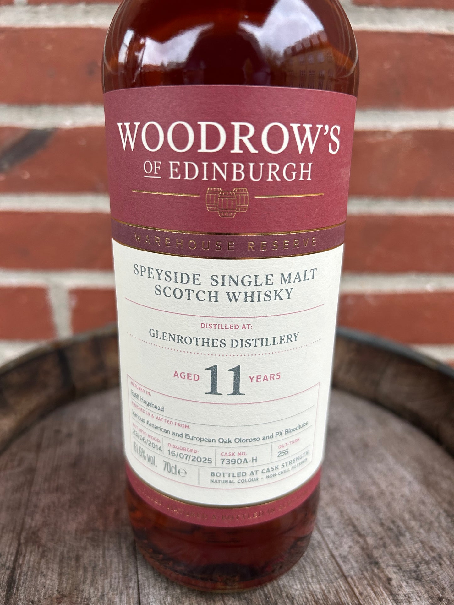 Glenrothes 2014 11 år 61,6% Woodrow´s