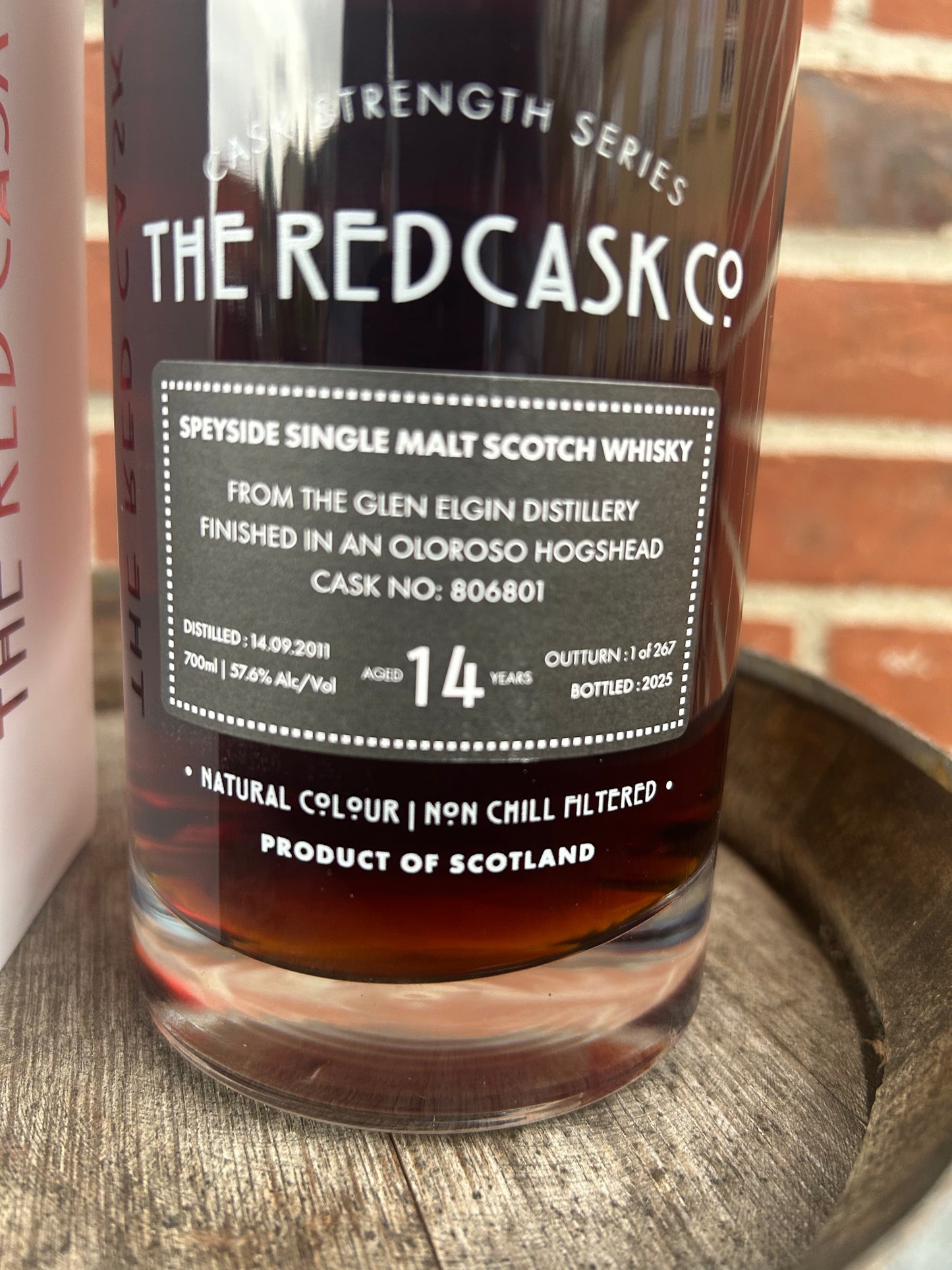 Glen Elgin 2011 14 år 57,6% The Red Cask Co.
