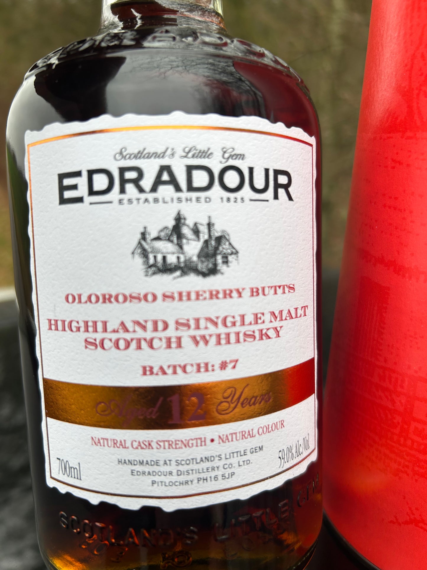 Edradour 12 år 59% Batch 7 Cask Strength