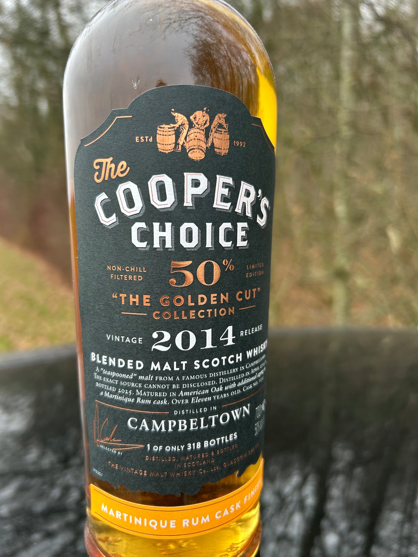 Campbeltown blend 2014 11 år 50% Cooper´s Choice