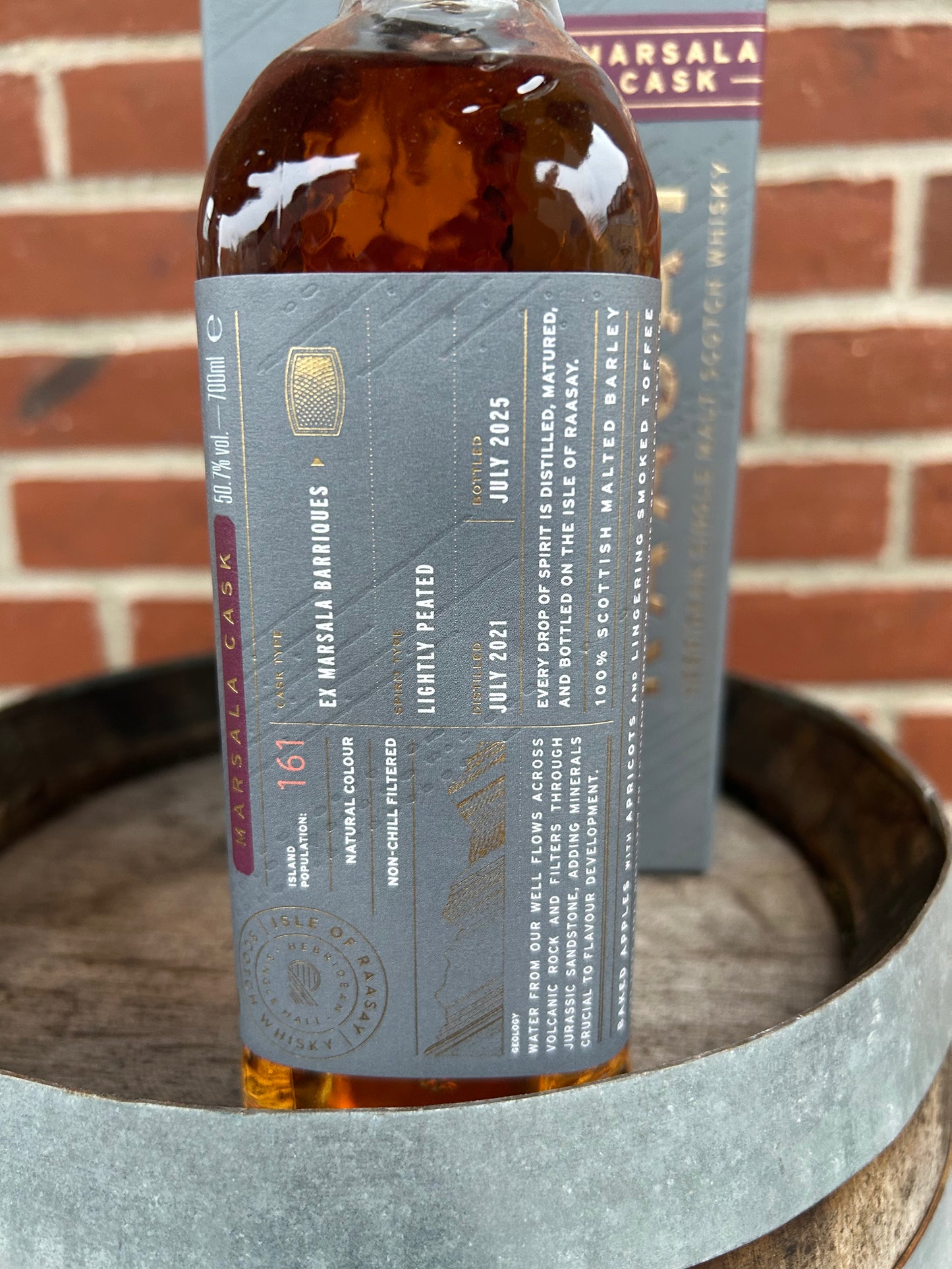 Raasay Marsala Cask 50,7% Single Malt 2025