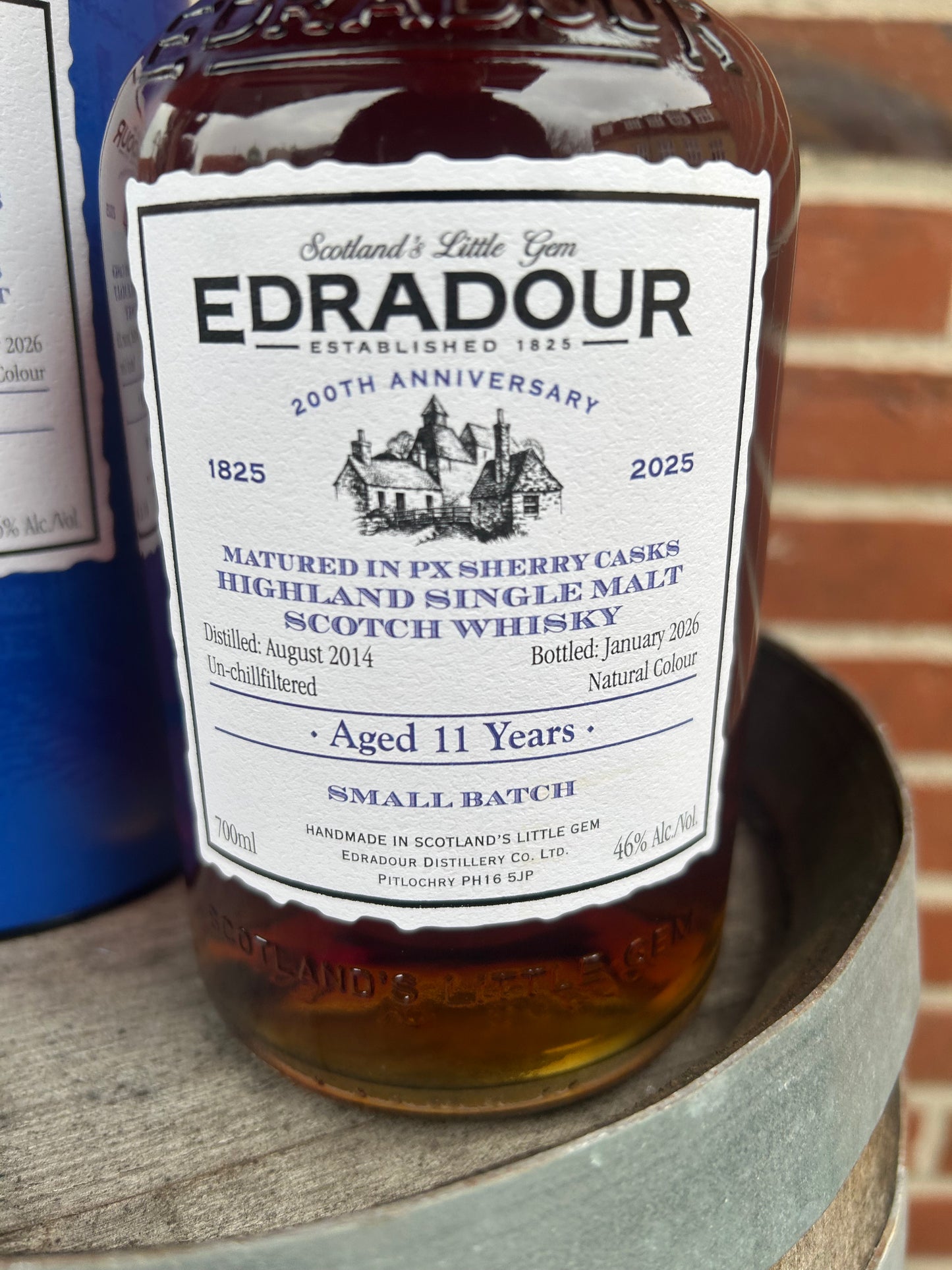 Edradour 2014 11 år 46% 200th Anniversary