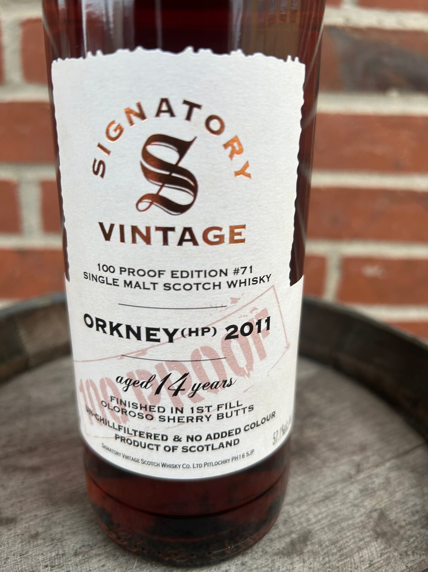 Orkney 2011 (HP) 14 år 57,1% #71 100 Proff Signatory