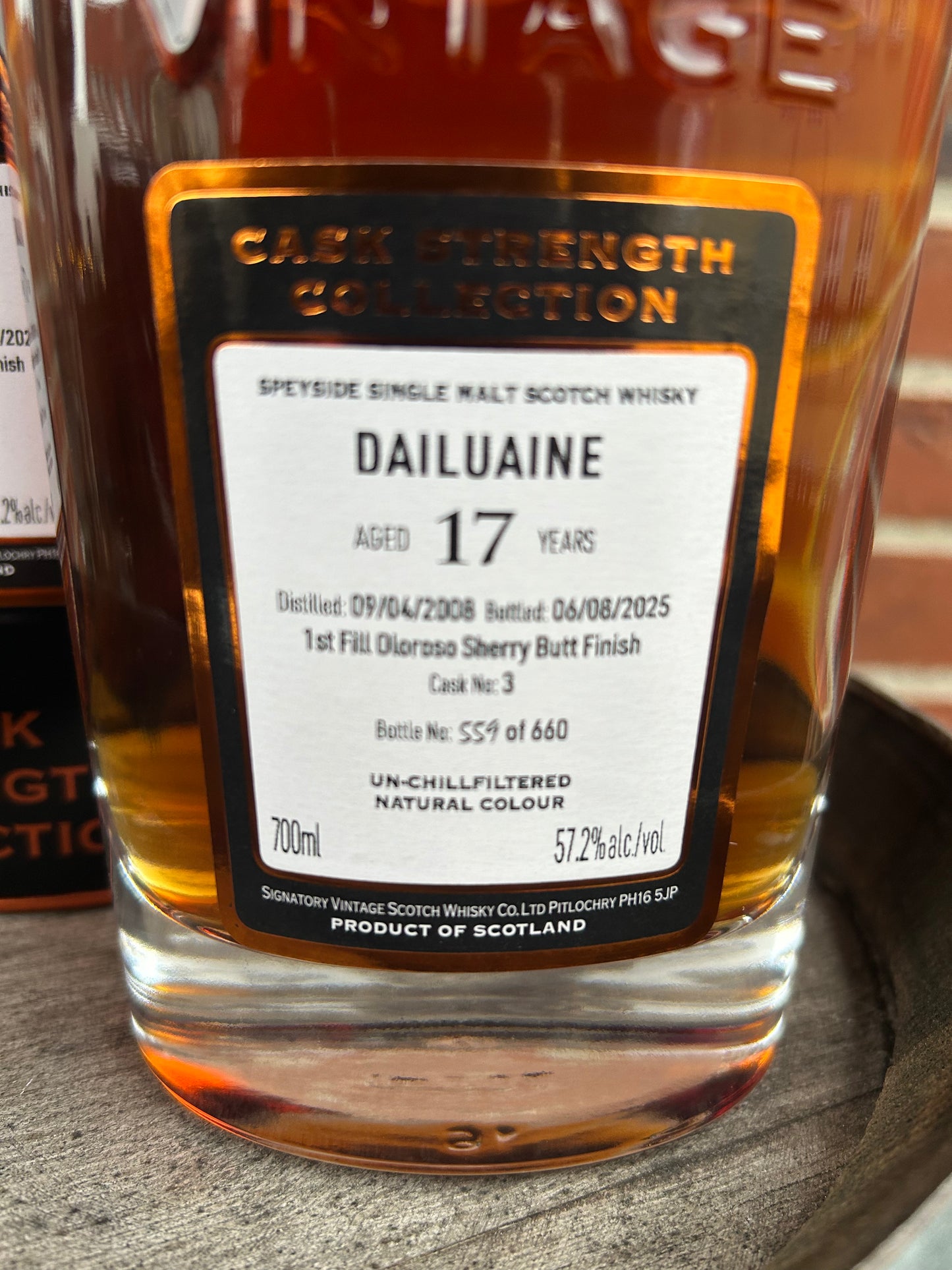 Dailuaine 2008 17 år 57,2% Signatory