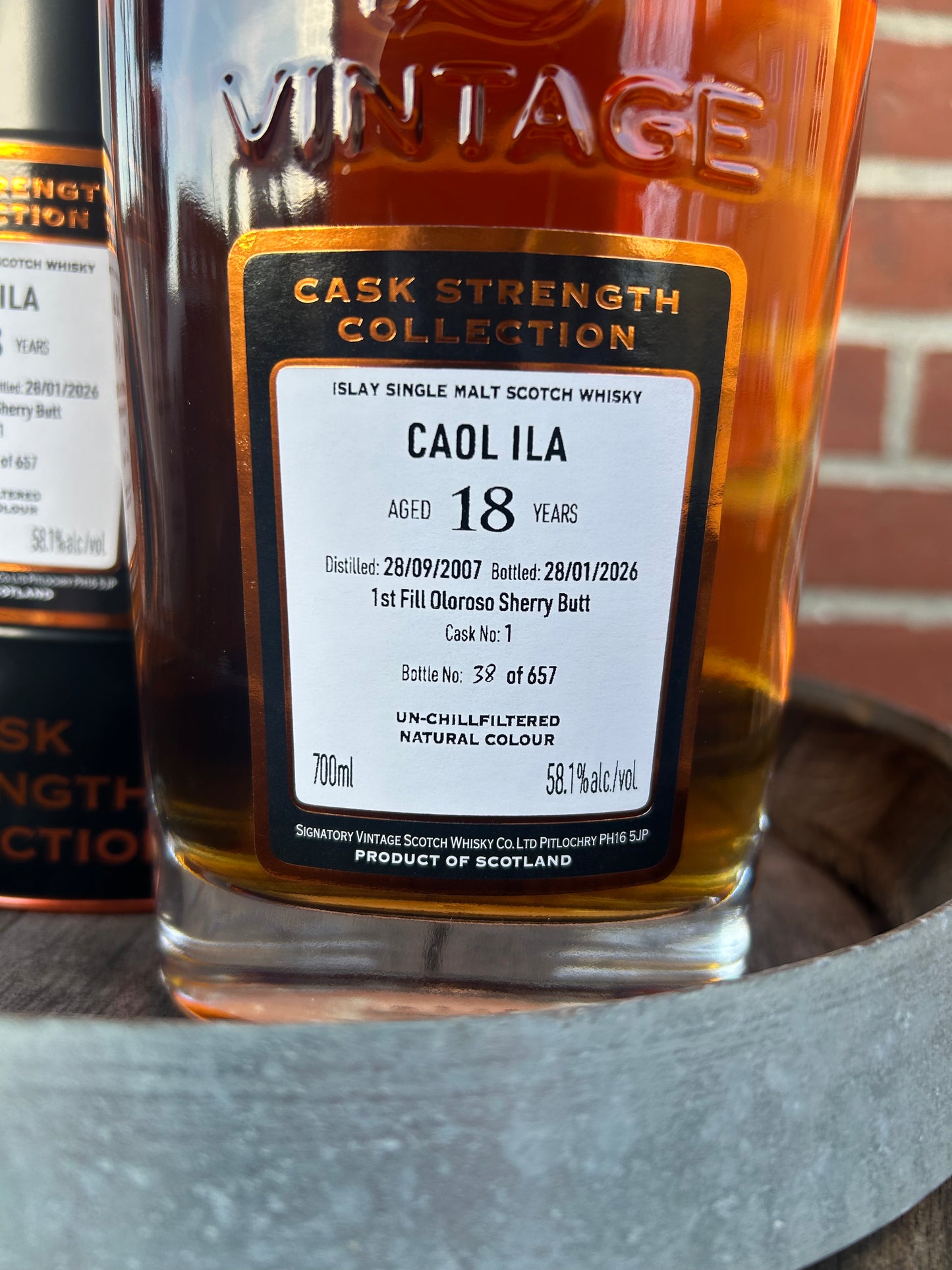 Caol Ila 2007 18 år 58,1% #1 Decanter Signatory