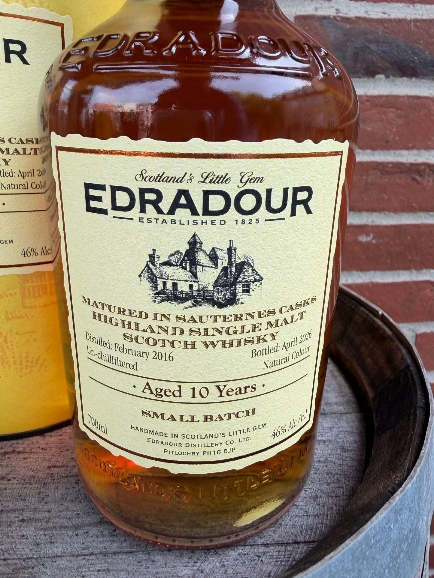 Edradour 2016 10 år 46% Sauternes Casks Small Batch