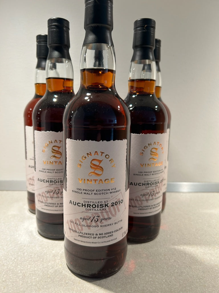 Auchroisk 2010 13 år 57,1% 100 Proof Signatory