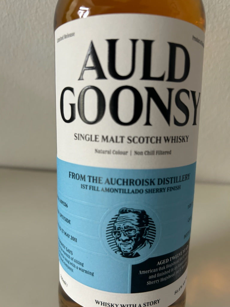 Auchroisk 12 år 56,6% Cask Stength Sherry finish.
