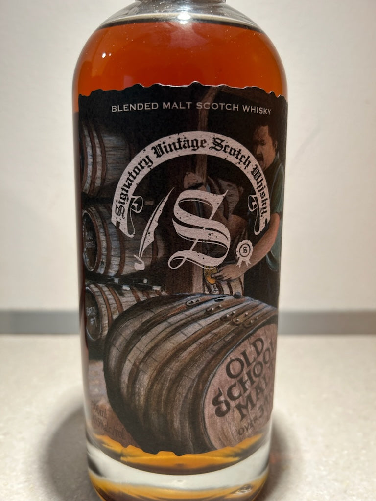 Old School Malts 31 år Old Blend Malt Signatory Vintage 43.5%