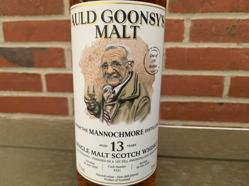 Mannochmore 13 år 57,1%  Finished in 1st Fill Amontillado