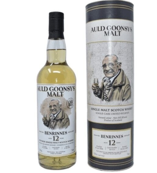 Benrinnes 12 Year Old, Cask Strength Single Cask 55.6% whisky By Rauff & Fagerberg