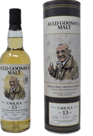 Caol Ila 2008 13 Year Old, Cask Strength Single Cask 55.0% whisky By Rauff & Fagerberg