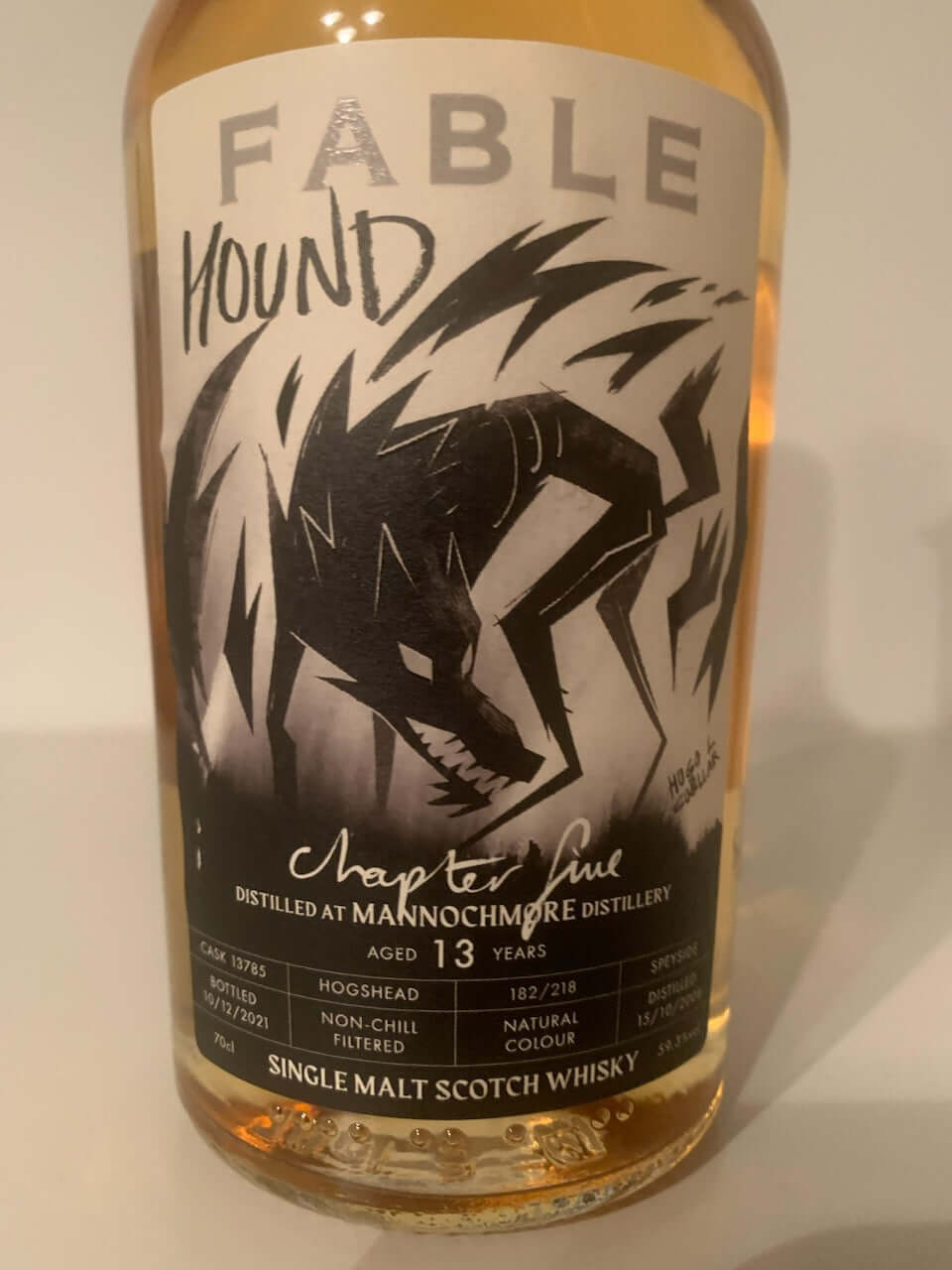 Fable Whisky – Chapter 5 “Hound” Mannochmore Distillery 13 år 59.3% / 70 CL.