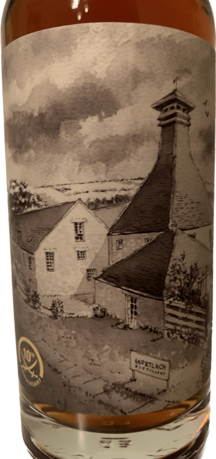 Mortlach 1998 22år 10th Anniversary, 56,4% sherry cask.