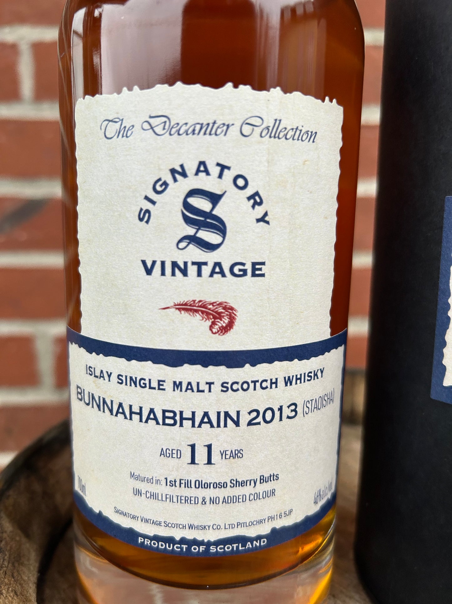 Bunnahabhain (Staoisha) 2013 11 år 46%, Ibisco Decanter Signatory