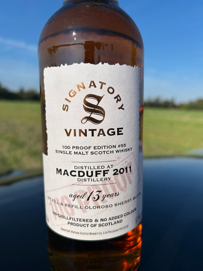 Macduff 13 år 2011 57,1% 100 Proff Signatory #55