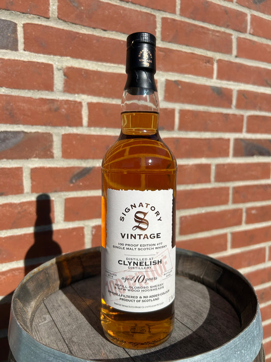 Clynelish 2016 10 år 57,1% #77 100 Proof SIgnatory